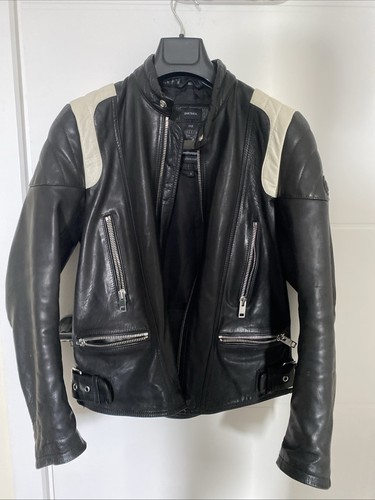 Diesel men leather biker - diesel,