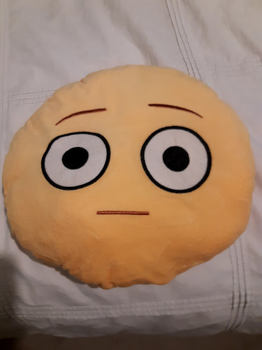 Emoji cushion soft plush - cushion,