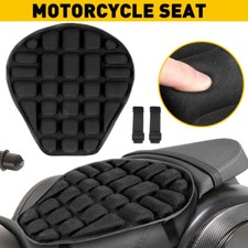 For Lycra Comfort Gel Seat Cushion Cover Shock Absorb Pad  Motorcycle Upgrading