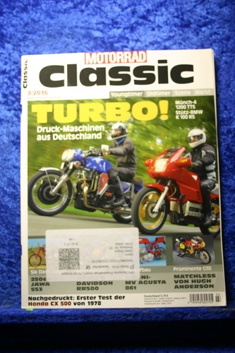 Motorcycle classic münch - classic, 3/16