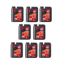 Liqui Moly - MOTORBIKE 4T SYNTH 10W-50 OFFROAD RACE OIL 1L FOR SNOWMOBILES X8