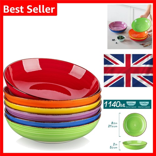 Bonita pasta bowls set 6 - set,