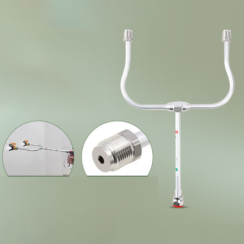 Adjustable double nozzle spray - double,