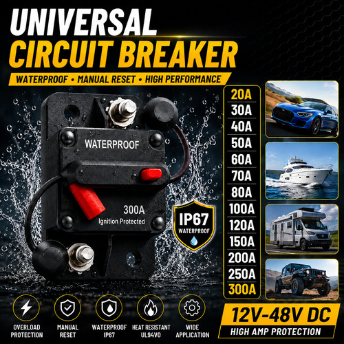 Circuit breaker waterproof - circuit,