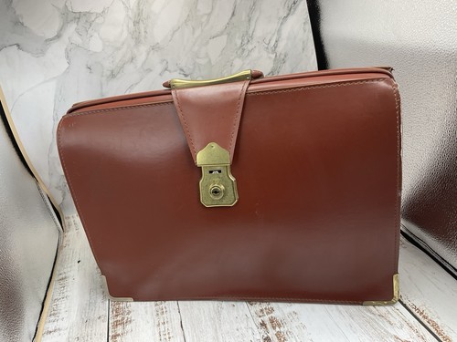 Vintage brown leather - brown,