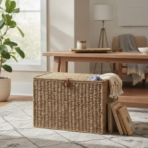 Natural seagrass storage - seagrass, trunk