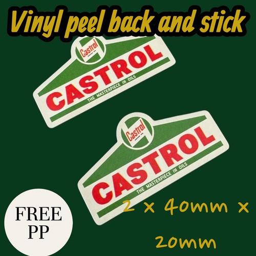 Castrol oils vinyl - ,