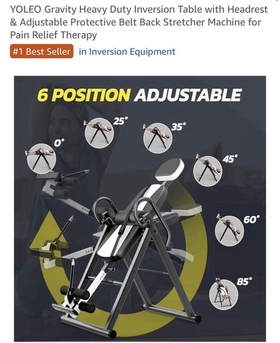 Inversion table back - inversion,