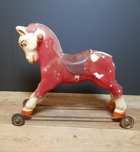 Antique childs ride toy - antique, on