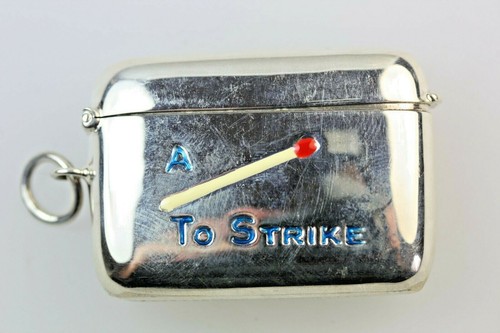 Vesta match case with enamel - match,