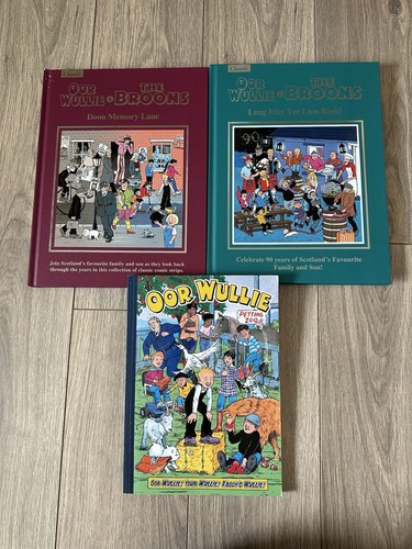 Oor wullie the broons books - the,