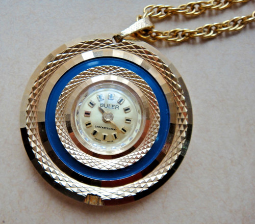Vintage buler pendant enamel - pendant,