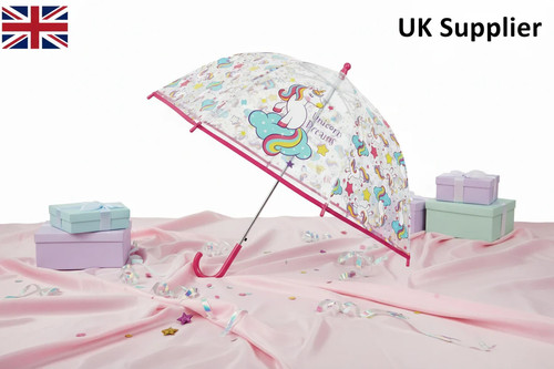 Unicorn kids dome umbrella - unicorn,