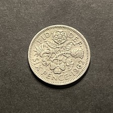 1962 Sixpence