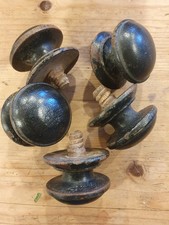 Set of 5 wooden drawer knobs