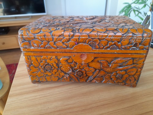 Hand carved vintage - carved, chinese