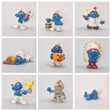 Vintage Smurf Figures - Peyo -