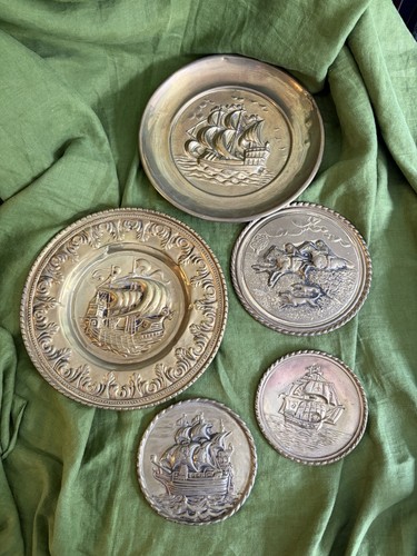 Job lot vintage brass - job, 5