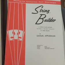 Baldwin String Builder Violin Cello Viola Class Method Book 2 Piano Music Sheet