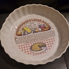 Retro flan dish 18cms wide