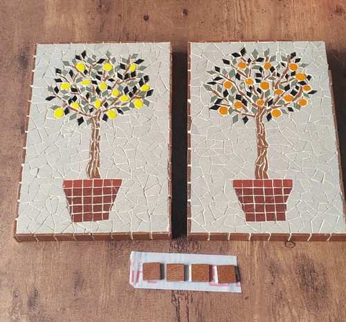 Pair vintage mediterranean - pair,