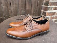 M&S Marks & Spencer’s Men’s Brown Pointed Square Toe Smart Shoes Size UK 8 (CN)