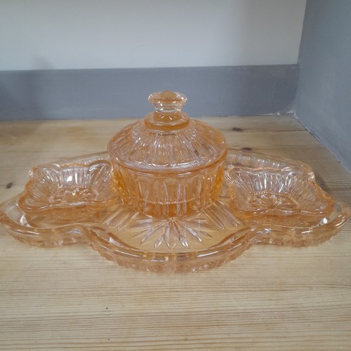 Vintage art deco orange - vintage,