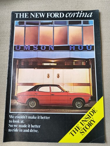 Ford cortina brochure - ford,