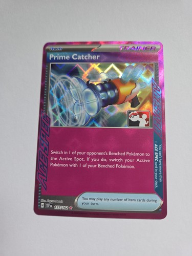 Pokemon prime catcher stamped - pokemon,