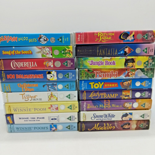 Job lot vhs - lot, x18