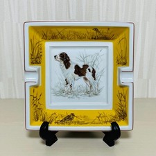 HERMES ashtray square white