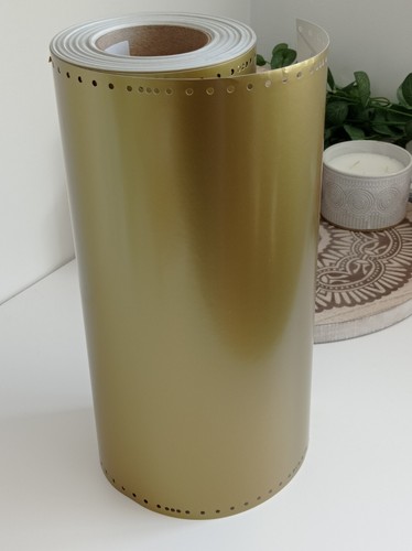 Gold gloss self adhesive - gold, self-adhesive