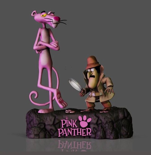 Pink panther printed - pink, 3d