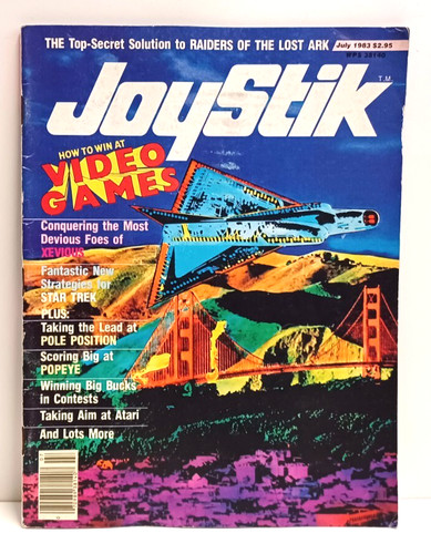 Joystik magazine july 1983 - magazine,