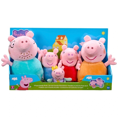 Peppa pig pack - family, soft