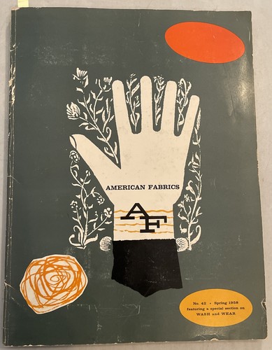 1958 american fabrics textile - 1958,