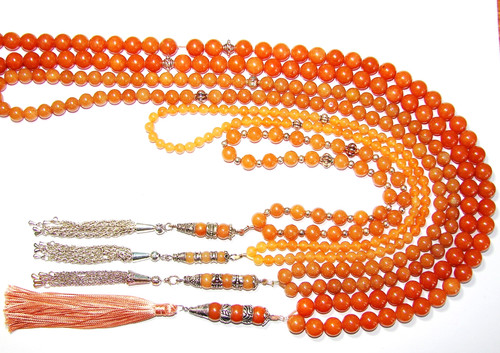 Red orange aventurine - red/orange, all