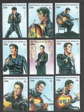 Elvis Presley stamps Music mnh