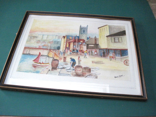 Ives cornwall view of - -,