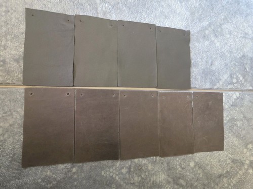 Genuine leather swatches - genuine,