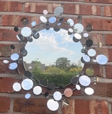 Wall Mirror Dunelm 2013 D 54cm Vgc