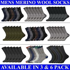 Mens Merino Wool Socks Winter