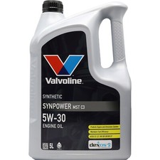 Valvoline SynPower MST C3 5W-30 5W30 Fully Synthetic Engine Oil 5 Litres 5L