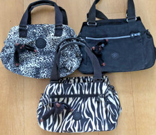 x 3 KIPLING HANDBAGS WITH