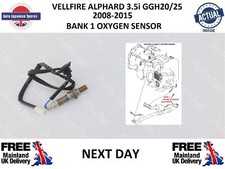 FOR TOYOTA VELLFIRE ALPHARD 3.5i 2GRFE  OXYGEN LAMBDA SENSOR BANK 1 NEXT DAY