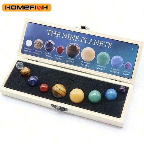 Solar system natural crystal - system,