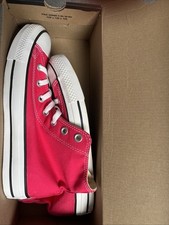 Raspberry Converse Hi Tops