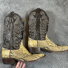 Tony Lamas Cowboy Boots Sz 9D