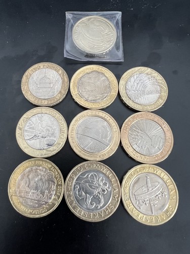 10x rare pound - 10x, coins