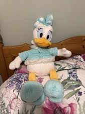 The Disney Store Daisy Duck Large Plush Toy In Excellent Condition